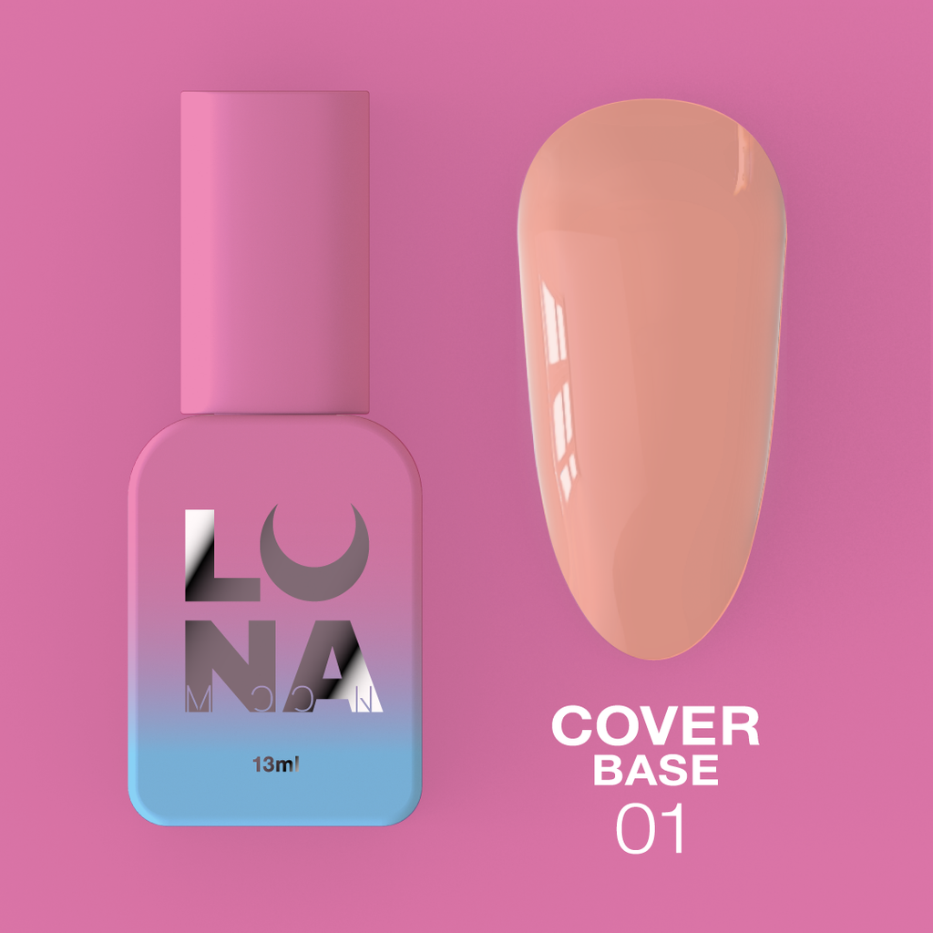 01 Cover Base  – Camouflage Base Gel mit Glitzer