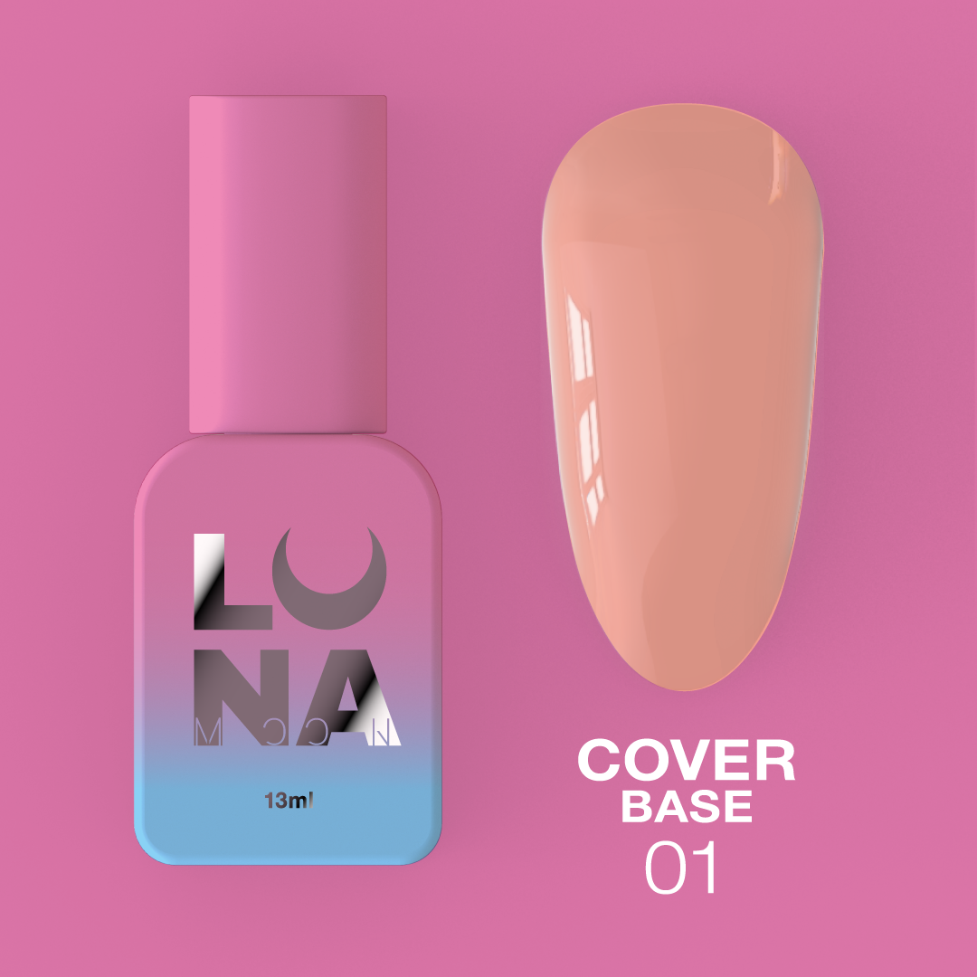 01 Cover Base  – Camouflage Base Gel mit Glitzer